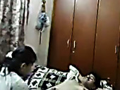 Horny Indian babe with nice ass gets fucked under the blanket