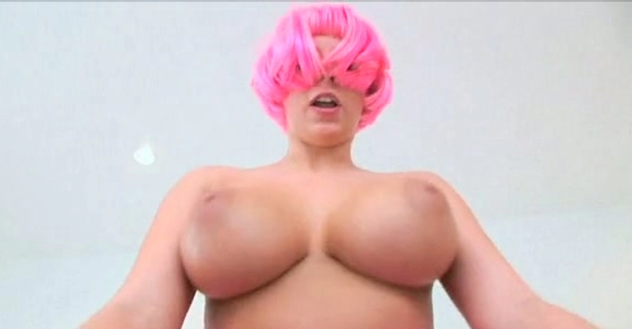 Sexy Bombshell In Pink Wig Gianna Michaels Rides Fresh Dick Face To
