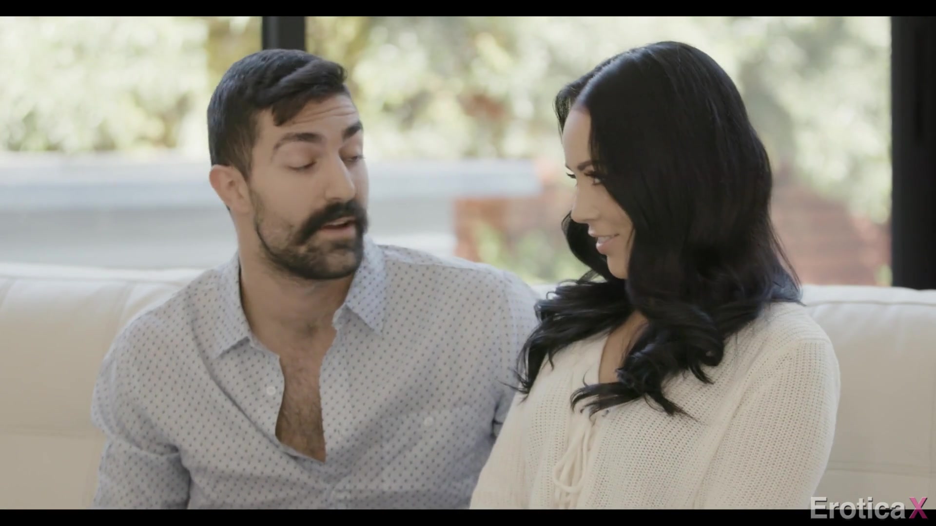 Killing hot wife Kristina Rose is sucking and riding a hard penis of her husband