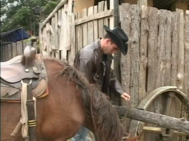 Cowboy and cowgirl having steamy sex fun - AnySex.com Video